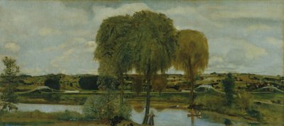 Lungo il Canale Erie da Arthur Bowen Davies